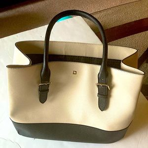 Kate spade large tote leather bag